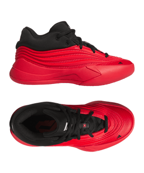 adidas Dame X Dolla Pure Ruby GS Enfants Rouge - rouge