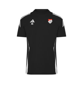 adidas Tiro 24 T-Shirt Schwarz Weiss