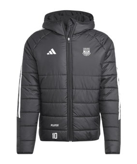 adidas Tiro 24 Winterjacke Schwarz Weiss