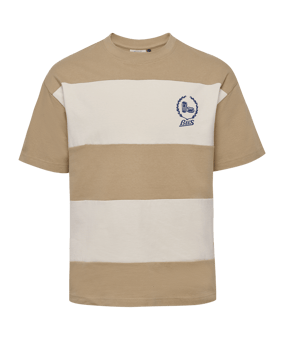 Hummel Loose Bees Stripe T-Shirt Weiß F9352 - weiss