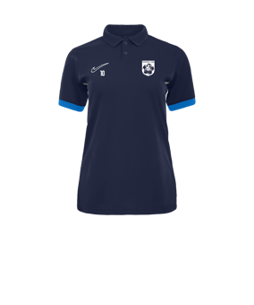 Polo Nike Academy 25 femmes bleu F410 