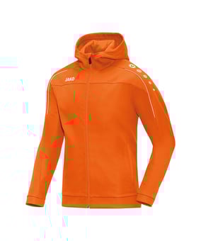 JAKO Classico Kapuzenjacke Orange F19 - orange