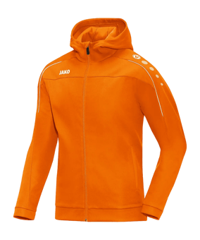 JAKO Classico Kapuzenjacke Orange F19