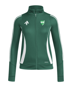 adidas Tiro 24 Trainingsjacke Damen Grün Weiss