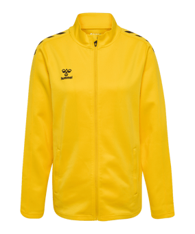 Hummel Core XK Poly Trainingsjacke Damen Gelb F5001 - gelb