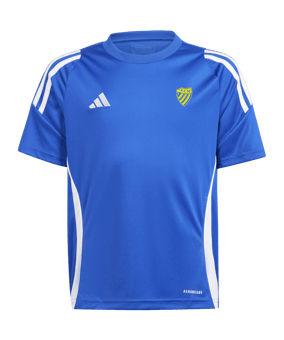 adidas Tiro 24 Trikot Kids Blau Weiss 