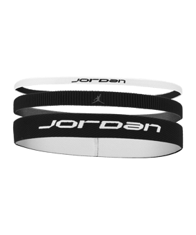 Jordan Elastic Sport Mixed Width 3 PK Bandeau Noir C036 - noir