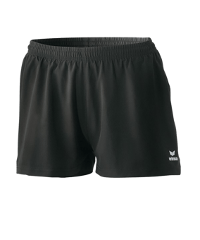 Erima Short Marathon mit Innenslip Damen Schwarz - schwarz