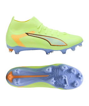 PUMA ULTRA 6 Match+ FG/AG Light Up Damen Gelb F01 - gelb