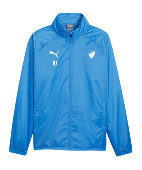 PUMA teamGOAL Allwetterjacke Blau Weiss F02