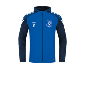 JAKO Performance Kapuzenjacke Kids Blau F403