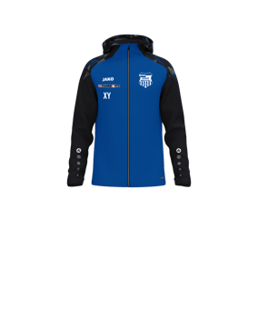 JAKO Sonic Kapuzenjacke Kids Blau F408