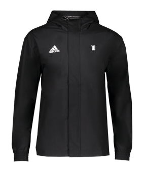 adidas Entrada 22 Allwetterjacke Schwarz