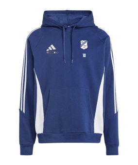 adidas Tiro 24 Hoody Blau Weiss
