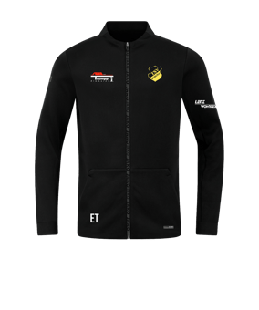 JAKO Pro Casual Jacke Schwarz F800