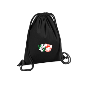 Merch Organic Premium Cotton Gymsack Black | #logo4c