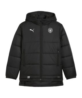 PUMA teamADDITIONS Bench Jacke Kids Schwarz F03