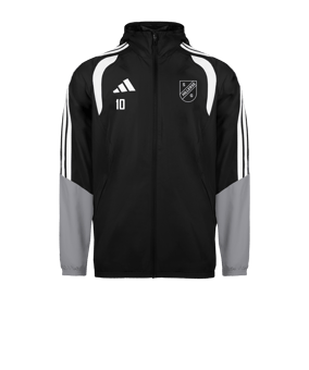adidas Tiro 26 Regenjacke Schwarz