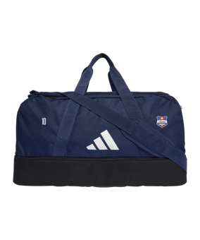 adidas Tiro League Duffel Bag Gr. M Blau Weiss