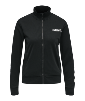 Hummel hmllegacy Poly Kapuzenjacke Damen F2001 - schwarz