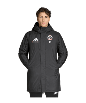 adidas Entrada 26 Winterjacke Schwarz