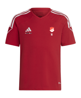 adidas Tiro 23 Trikot Kids Rot Weiss