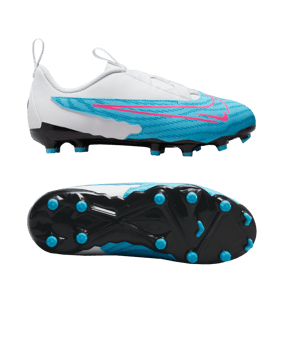 Nike Jr Phantom GX Academy FG/MG Blast Kids Blau Weiss Pink F446 - blau