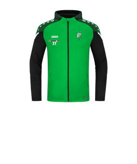 JAKO Performance Kapuzenjacke Kids Grün F221