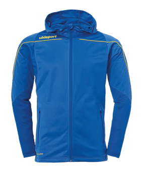uhlsport Veste à capuche Bleu C14 - bleu