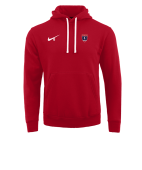 Sweat à capuche en polaire Nike Park 20 Rouge blanc F657