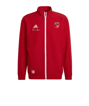 adidas Entrada 22 Präsentationsjacke Rot