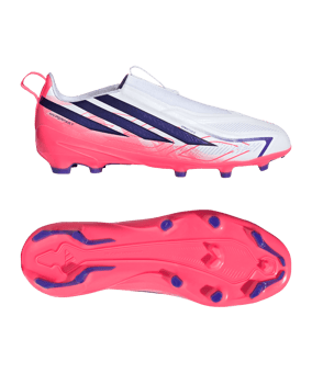 adidas F50 Hyperfast League LL FG Chaos vs Control Kinderen Wit - wit