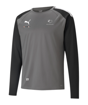 PUMA teamLIGA Trainig Sweatshirt Grau Schwarz F13