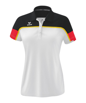 Erima Change by Poloshirt Damen Weiss Schwarz