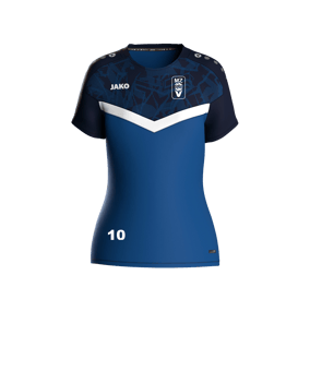 JAKO Iconic T-Shirt Damen Blau F403