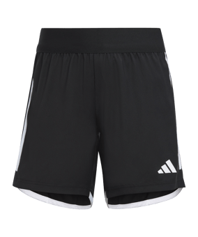 adidas Tiro 23 Competition Match Short Damen Schwarz Weiss - schwarz