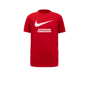 Nike Park 20 Swoosh T-Shirt Kids Rot F657