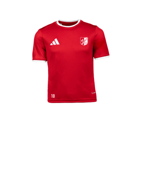 adidas Entrada 26 Trikot Kids Rot