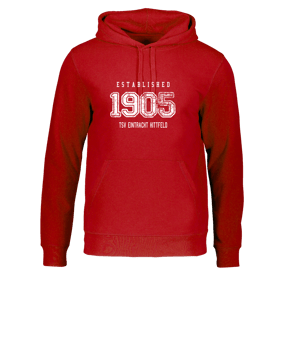 Merch Drummer 2.0 Hoody Red | #established