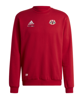 adidas Entrada 22 Sweatshirt Rot