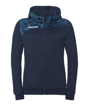 Kempa Athletics 29 Kapuzenjacke Damen Blau F41 - blau