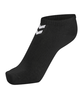 Hummel Chevron 6-Pack Ankle Socken Schwarz F2042 - schwarz