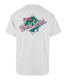 '47 Brand Los Angeles Dodgers Backer 47 ECHO T-Shirt Weiß - weiss