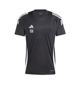 adidas Tiro 24 Trikot Schwarz Weiss