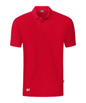 JAKO Organic Polo Shirt Kids Rot F100