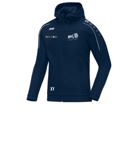 JAKO Classico Kapuzenjacke Kids Blau F09