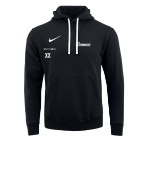 Nike Park 20 Fleece Hoody Schwarz Weiss F010