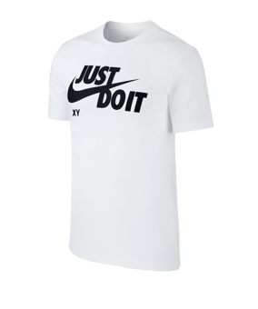 Nike Just Do It Swoosh T-Shirt Weiss F100