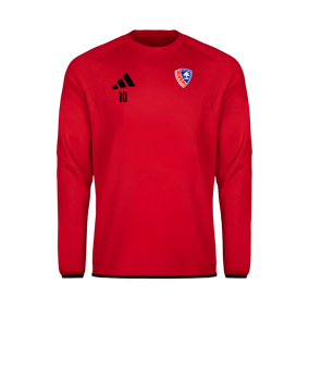 adidas Tiro Travel Sweatshirt Rot