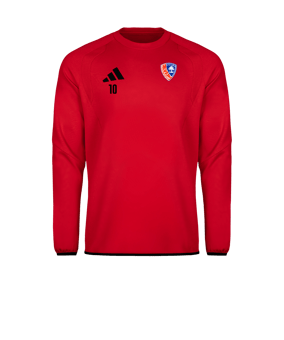 adidas Tiro Travel Sweatshirt Rot